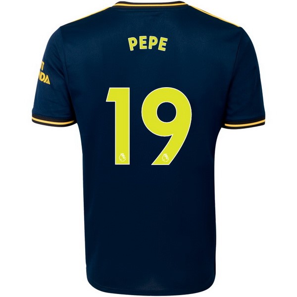 Maillot Football Arsenal NO.19 Pepe Third 2019-20 Bleu